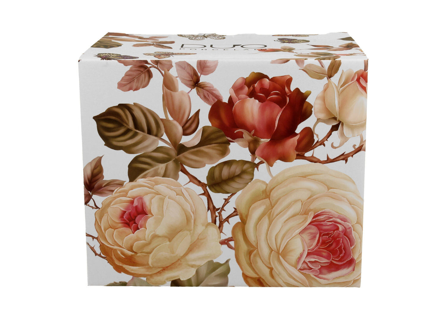DUO Flowers Classic XXL Becher 1000 ml ZAHRA New Bone China Porzellan – Bild 3