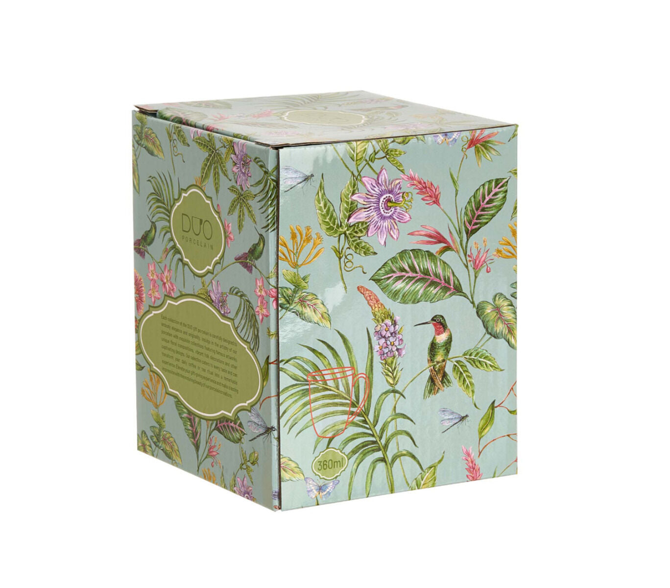 DUO Becher SOUND OF PARADISE, 360 ml, mit Teesieb und Deckel, New Bone China Porzellan – Bild 6