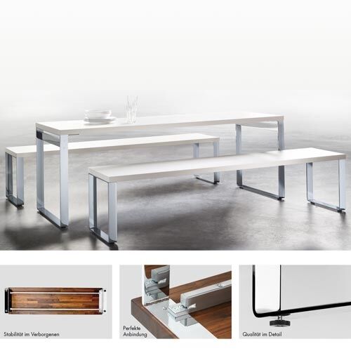 TABLON KUFE für eine Bartheke aus stabilem Edelstahl / Tischuntergestell / Tischunterbau / Tischfuß mit breiter… – Bild 3