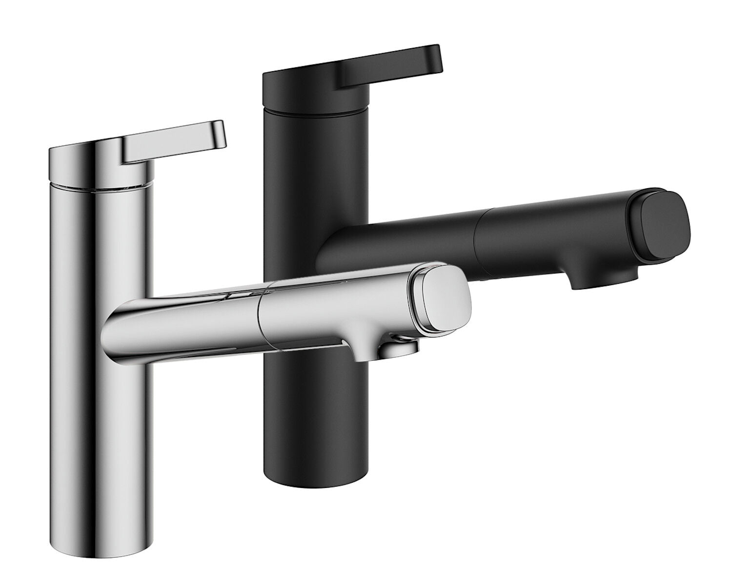 KWC Armatur FIT 2 mit schwenkbarem Brauseauslauf / Küchenarmatur / Einhebelmischer