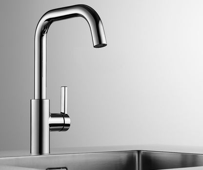 KWC Küchenarmatur LUNA E6 mit seitlichem Bedienhebel / Einhebelmischer – Bild 5