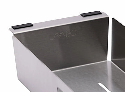 LAVABO Resteschale aus Edelstahl / Restebecken / Abtropfschale – Bild 3