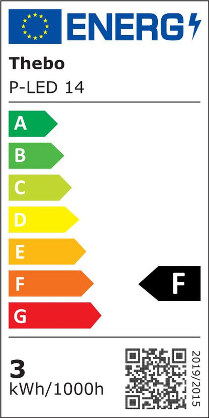 THEBO Leuchteinsatz P-LED 14.6 nickelfarben für LED 130 / Ersatzleuchte