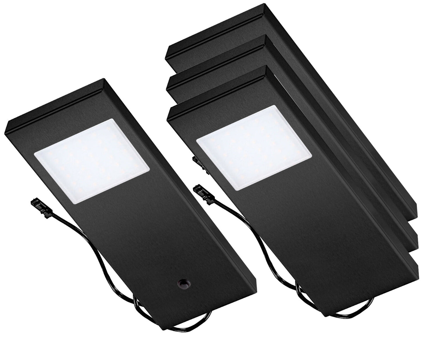 THEBO LED 91 Tadeo 1 in EDELSTAHL oder SCHWARZ / Unterbauleuchten / Oberschrankleuchten