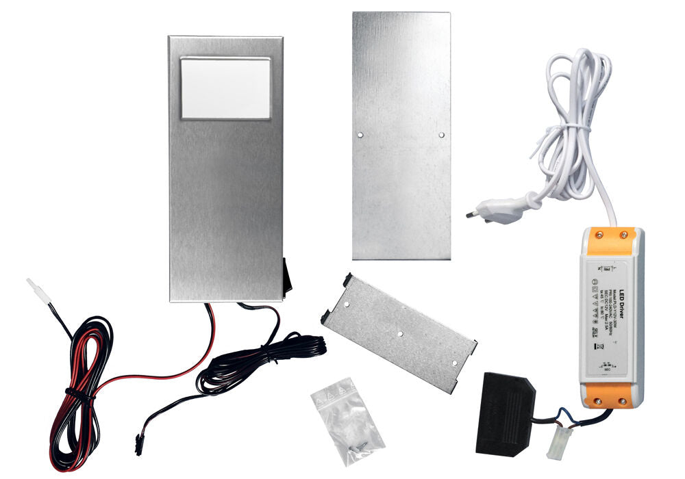 THEBO LED 91 Tadeo 3 in EDELSTAHL oder SCHWARZ / Unterbauleuchten / Oberschrankleuchten – Bild 3