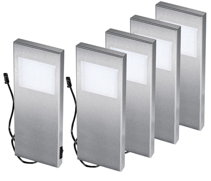 THEBO LED 95 Tadeo 4 mit Edelstahlgehäuse / Unterbauleuchten / Oberschrankleuchten