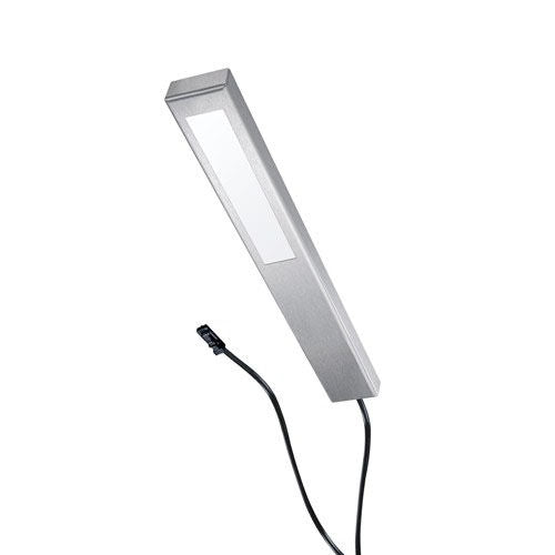 LED 46 Piccolo Einzelleuchte aus Edelstahl in warmweiß / Unterbauleuchte / Schrankleuchte / Leuchtensystem / Leuchte