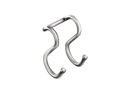 10er SET Kesseböhmer LINERO K 16 Doppel-Haken in EDELSTAHLFARBIG / Relingsystem / Funktionssäulensystem HighLine /… – Bild 3