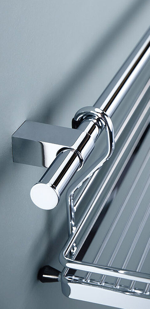 Relingsystem LINERO K 16 Set - Edelstahl-Optik - in 600 mm Länge / Ordnungssystem / Küchenreling / kesseböhmer