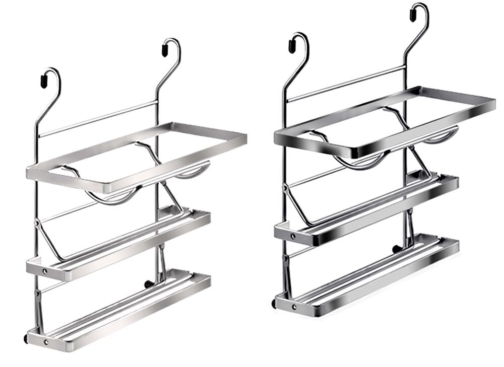 LINERO K 16 Rollenhalter mit Abrisskante für Relingsystem, 3-fach / Folienhalter