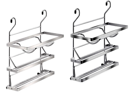 LINERO K 16 Rollenhalter mit Abrisskante für Relingsystem, 3-fach / Folienhalter