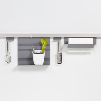 Linero MosaiQ Doppelhaken 85 x 44 x 38 mm titangrau / Reling - Haken / Relingsystem / Kesseböhmer – Bild 4