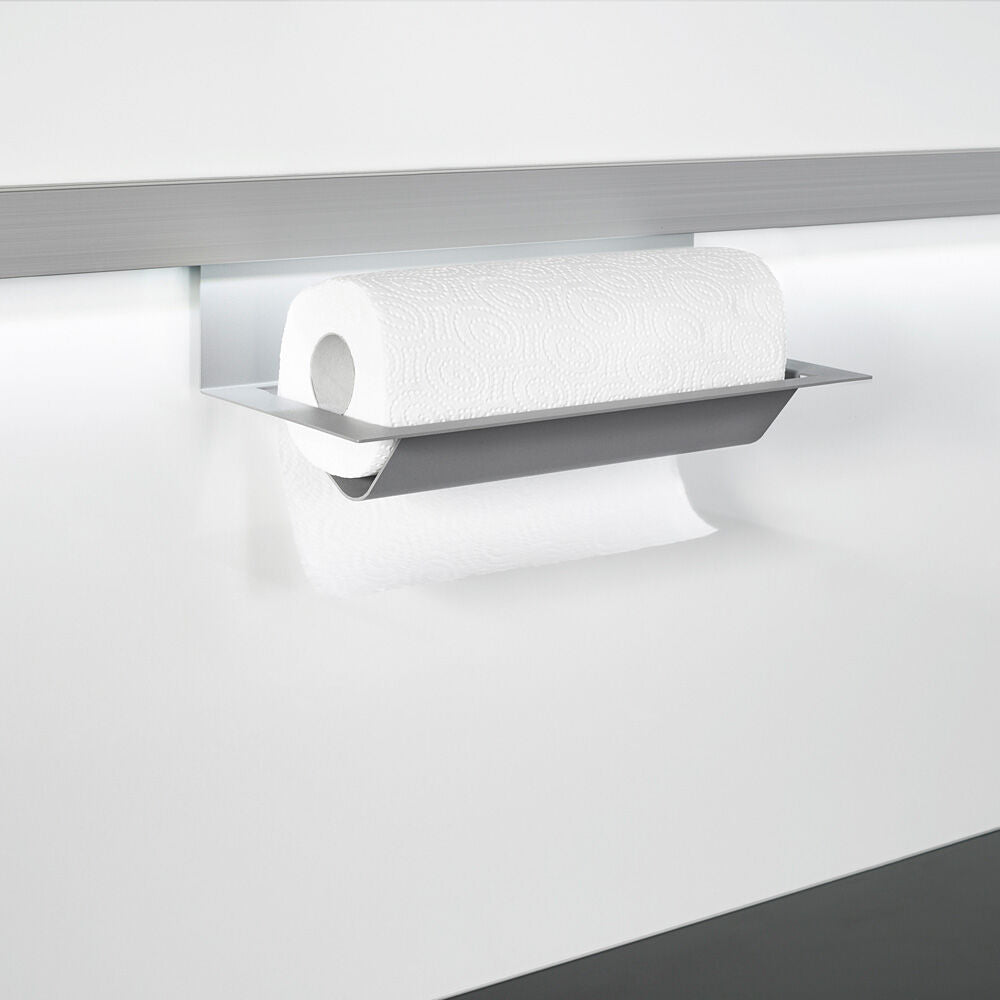 Linero MosaiQ Papierrollenhalter 350 x 155 x 120 mm Titan grau / Relingsystem / Kesseböhmer