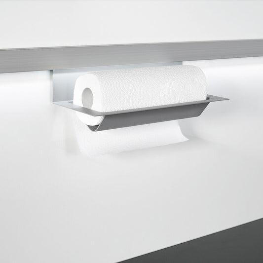 Linero MosaiQ Papierrollenhalter 350 x 155 x 120 mm Titan grau / Relingsystem / Kesseböhmer