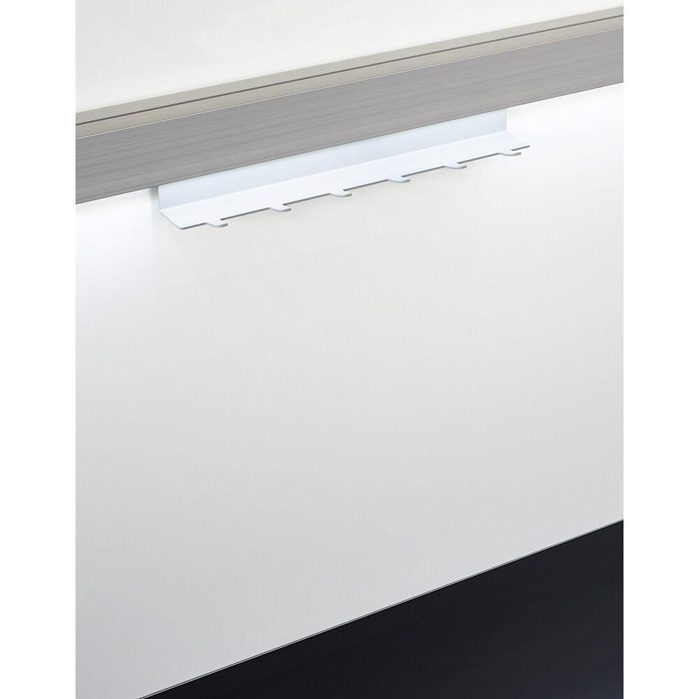 Linero MosaiQ Hakenleiste 250 x 44 x 38 mm titangrau / Reling - Haken / Relingsystem / Kesseböhmer – Bild 2