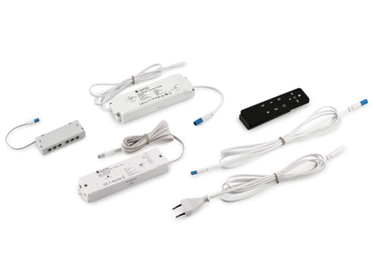 LINERO MosaiQ LED Steuerungsset zur stufenlosen Steuerung der Lichfarbe und Dimmer / Reling LED / Relingsystem /…