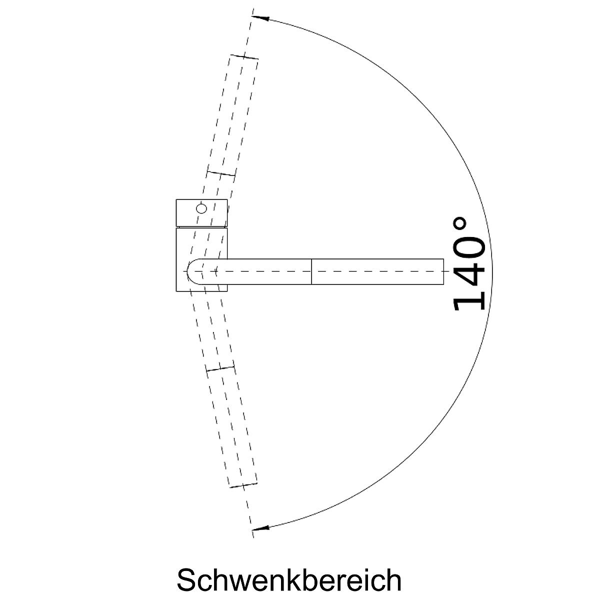 BLANCO 526148 Armatur LINUS-S in Silgranit Schwarz mit Bedienhebel rechts / Einhebelmischer / Mischbatterie – Bild 3