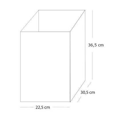 20 L Ersatzeimer M8358013-1 aus Kunstoff mit Metallbügel / Eimer / Mülleimer / Müllbehälter / Wesco / Einsatz – Bild 2