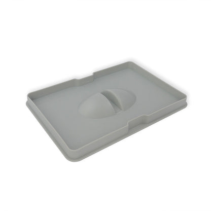 Deckel M8365285-1 alugrau für 5,5 / 6,5 / 7,5 Liter Eimer des PULLBOY FLEX Abfallsorters / WESCO Zubehör / Ersatzdeckel – Bild 2