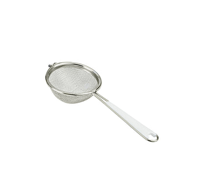METALTEX Sieb fein, 10 cm, Drahtgriff mit Kunststoffeinlage, verzinnt