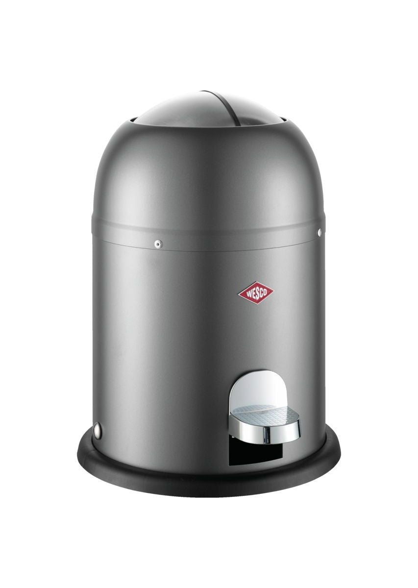 WESCO Mülleimer MINI MASTER mit 6 Liter Abfallvolumen und Fußtritt / Badeimer / Standabfallbehälter