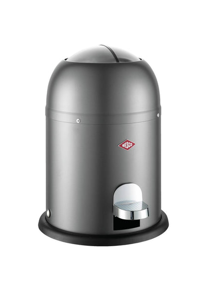 WESCO Mülleimer MINI MASTER mit 6 Liter Abfallvolumen und Fußtritt / Badeimer / Standabfallbehälter