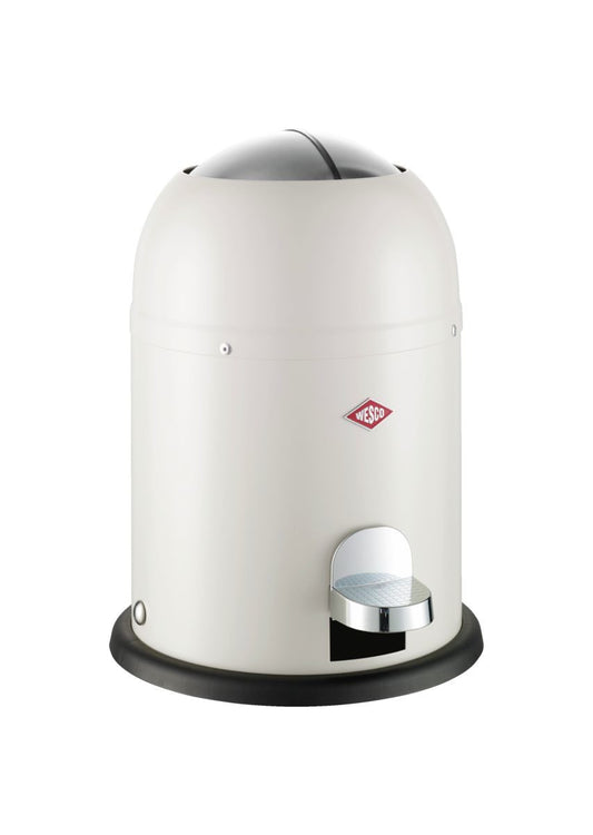 WESCO Mülleimer MINI MASTER mit 6 Liter Abfallvolumen und Fußtritt / Badeimer / Standabfallbehälter
