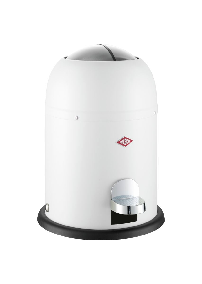 WESCO Mülleimer MINI MASTER mit 6 Liter Abfallvolumen und Fußtritt / Badeimer / Standabfallbehälter