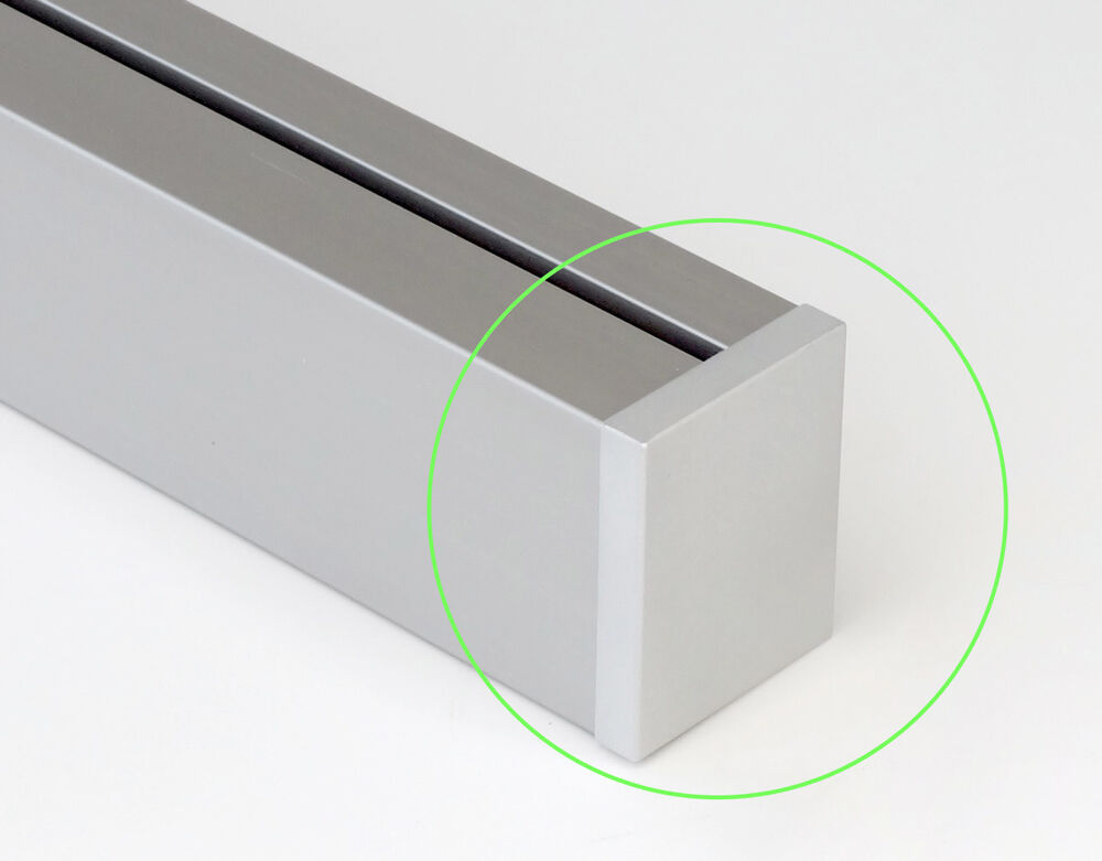 Linero MosaiQ Endkappen Edelstahl-Optik für Profilleiste / Relingsystem / Kesseböhmer – Bild 3