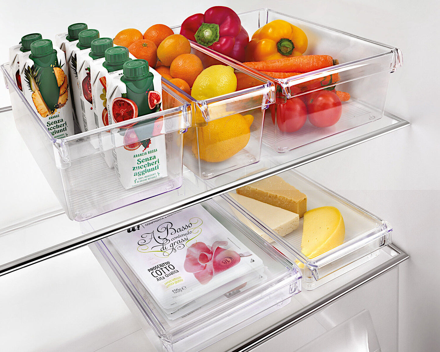 Metaltex FRIGO Organizer klein ohne Deckel / Kühlschrankorganisation