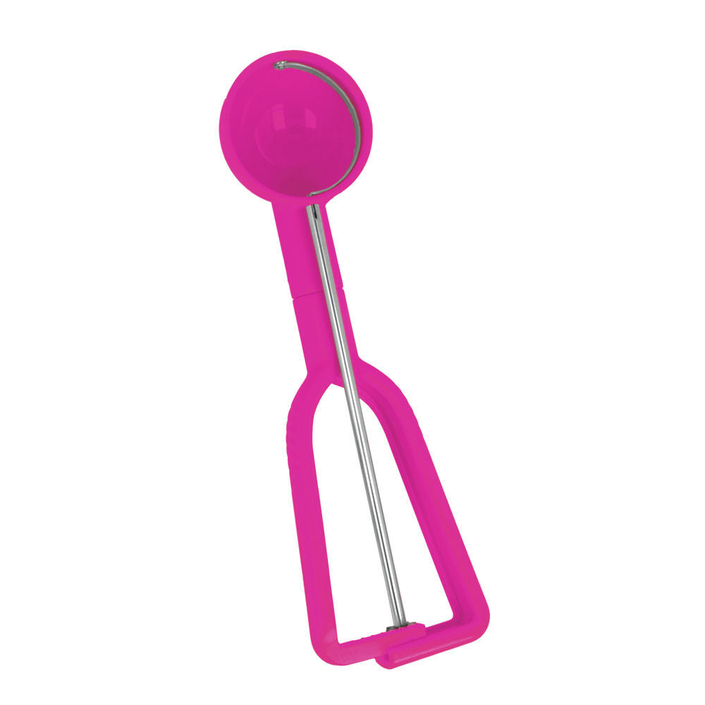 METALTEX Gelati Eisportionierer 22 cm - RHODAMINE (Pink-Rot)