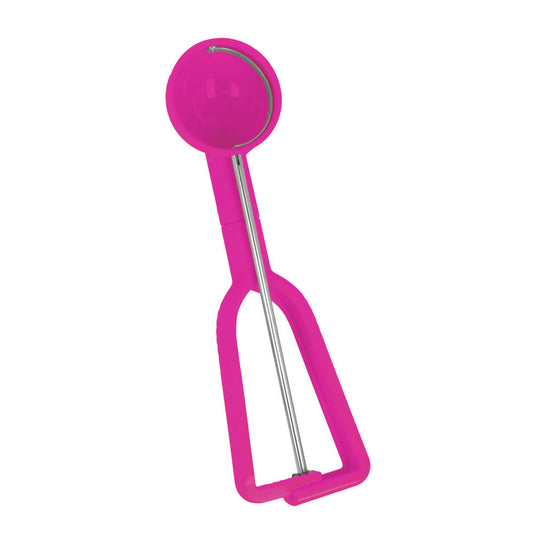 METALTEX Gelati Eisportionierer 22 cm - RHODAMINE (Pink-Rot)