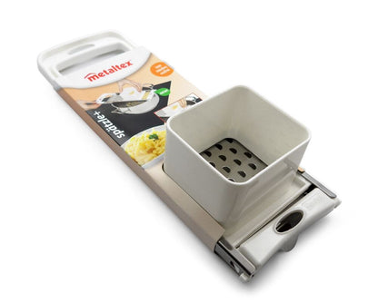 METALTEX 251655010 Spätzlehobel mit Sicherheitschieber / Spätzle / Spätzleschieber