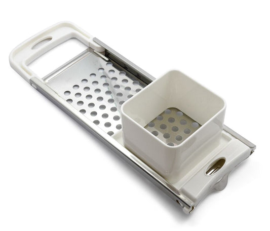 METALTEX 251656010 Spätzlehobel - Knöple - mit Sicherheitschieber / Knöplehobel / Spätzleschieber