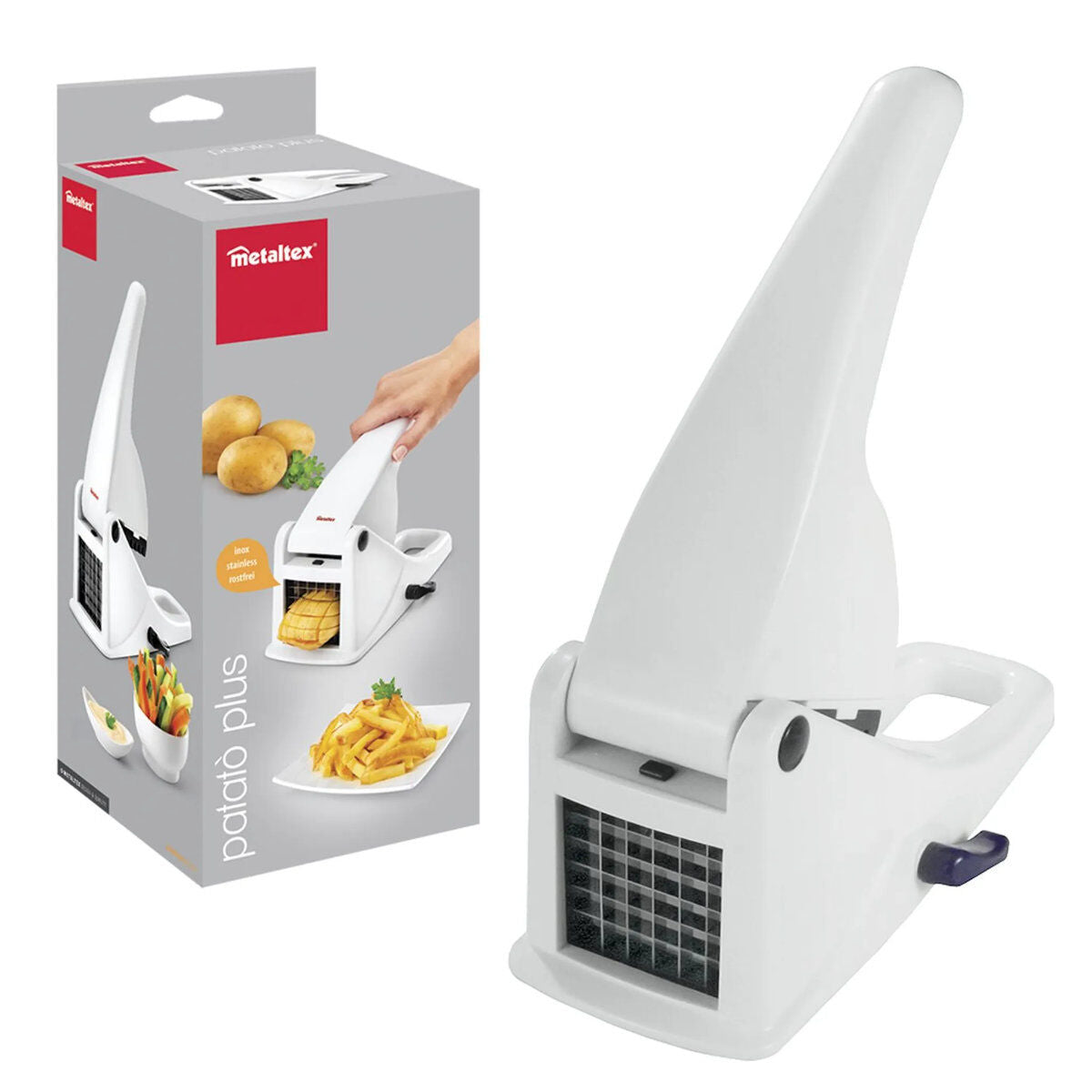 METALTEX 251706084 Kartoffel- und Gemüseschneider patato plus / Pommes Frites Schneider
