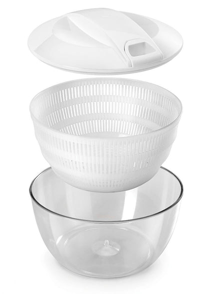 Metaltex Turbo Salatschleuder 24 cm mit Seilzug / Salatzentrifuge