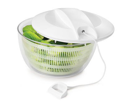 Metaltex Turbo Salatschleuder 24 cm mit Seilzug / Salatzentrifuge