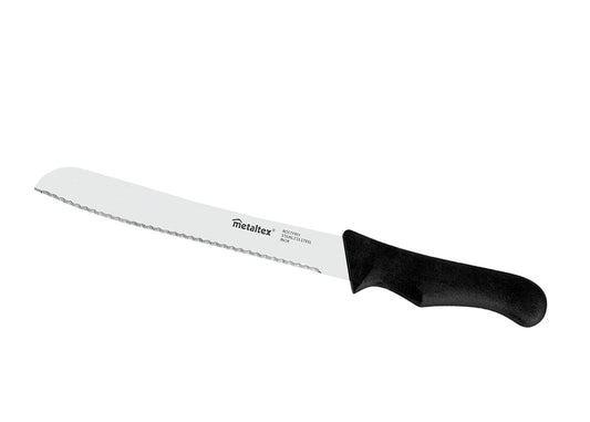 METALTEX 258146038 Brotmesser 31 cm - basic line - mit Griff aus Kunststoff PP