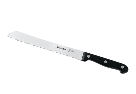 METALTEX 258176038 Professional Brotmesser 32,5 cm mit genietetem Griff
