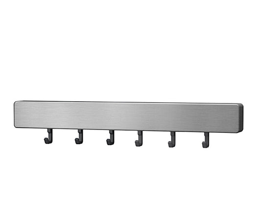 METALTEX Magnetleiste Metallika Inox mit Haken / Relingleiste