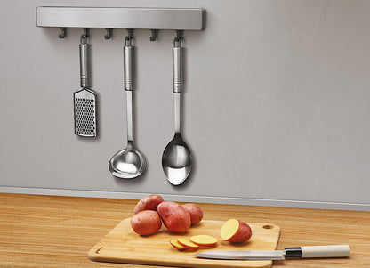 METALTEX Magnetleiste Metallika Inox mit Haken / Relingleiste
