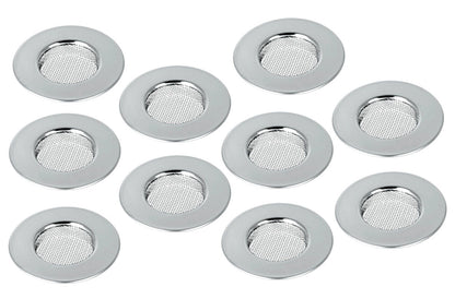 10er Set METALTEX 297575010 Haarfangsieb 7,5 cm INOX / Sieb / Abflusssieb / Haarsieb