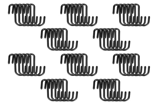 10er SET METALTEX 351708000 City 6er-Set S-Haken Kunststoff / Relingsystem