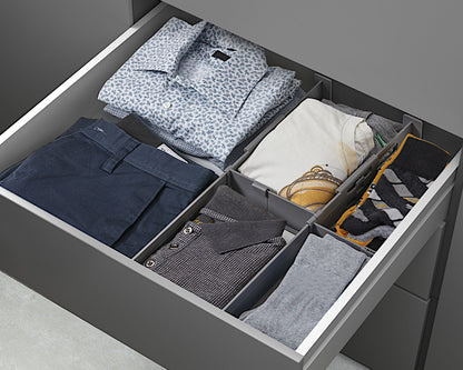 Metaltex Multi-Fit Schubladen-Organizer / Schubladenteiler