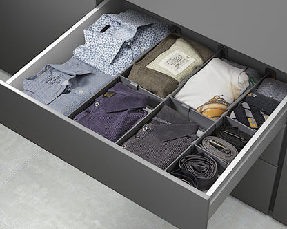Metaltex Multi-Fit PLUS Schubladen-Organizer / Schubladenteiler