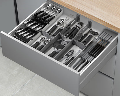 Metaltex Multi-Fit PLUS Schubladen-Organizer / Schubladenteiler