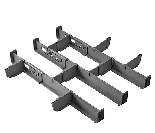 Metaltex Multi-Fit PLUS Schubladen-Organizer / Schubladenteiler