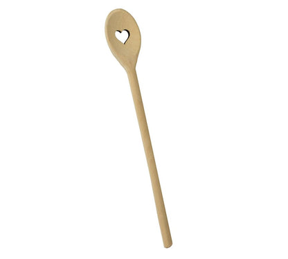 METALTEX 570300010 Kochlöffel HEART aus Buchenholz mit Herz-Ausschnitt / Backzubehör / Kochzubehör
