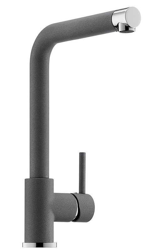 NABER Armatur GRAMIX 1 in METALLICO mit Festauslauf / Küchenarmatur / Einhebelmischer