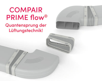 P-MAS 150 Maueranschlussstutzen / COMPAIR PRIME flow®